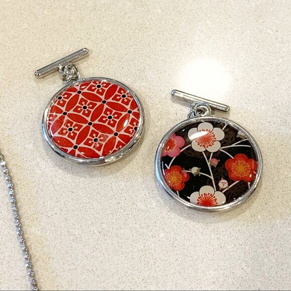 NEW Handmade Interchangeable Pendant Necklace Set - Picture 3 of 4